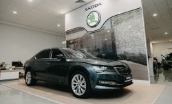 Клиенты АЦ Кунцево познакомились с обновленным SKODA SUPERB