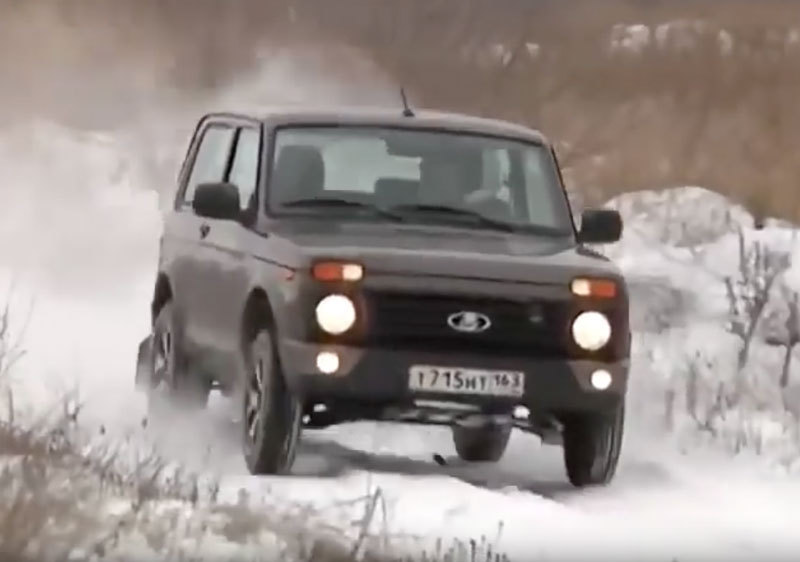 Обновлённую Lada 4x4 показали на видео