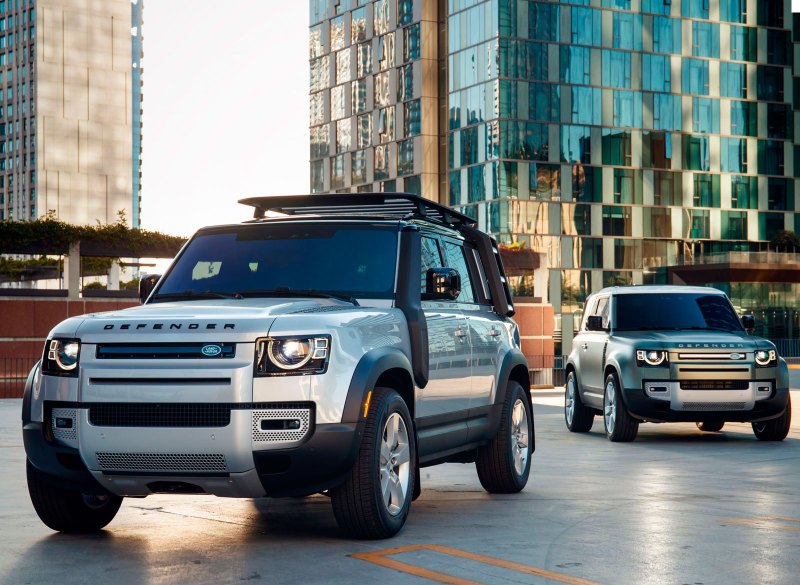 Новый Land Rover Defender получил инновационную начинку
