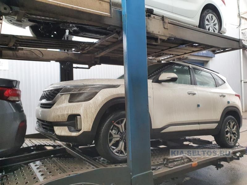 Новый кроссовер KIA Seltos начал поступать к российским дилерам