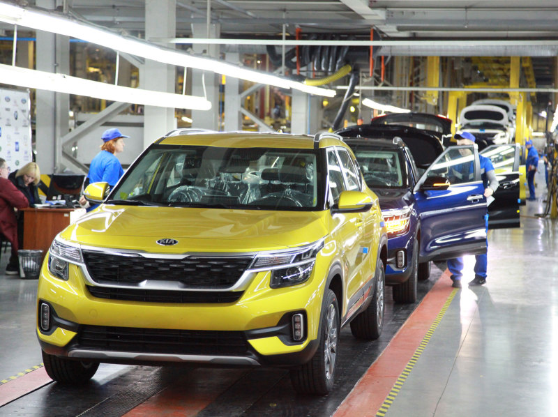 KIA Seltos начали собирать в России