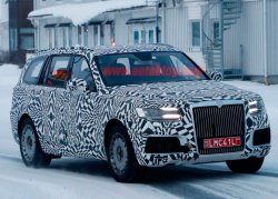 Российский внедорожник Aurus Komendant испытывают в Швеции