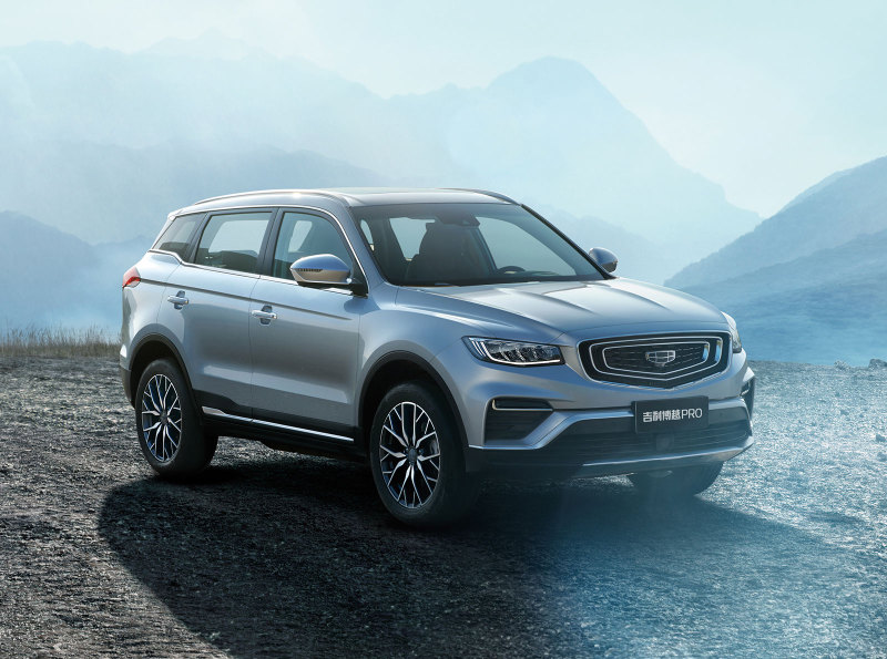 Кроссовер Geely Atlas Pro сертифицировали в России