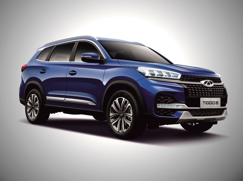 Chery Tiggo 8 появится на российском рынке в марте