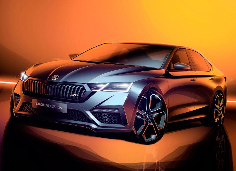 "Заряженную" Skoda Octavia RS iV представят в марте