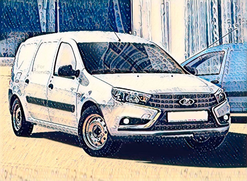 Обновлённый Lada Largus начали испытывать на севере