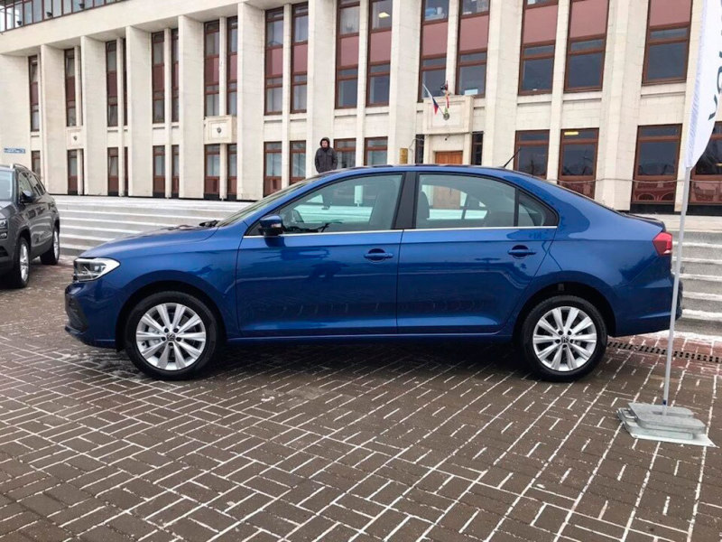 Новый российский Volkswagen Polo показали подробнее
