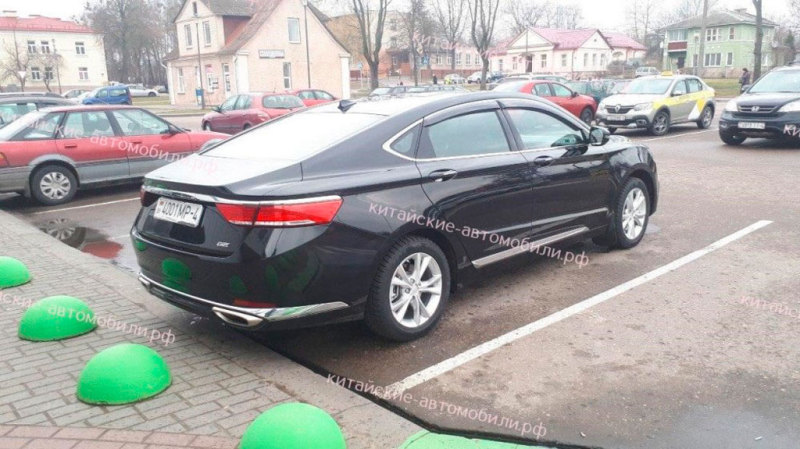 Geely GE в соседней стране в основном используются государственными организациями