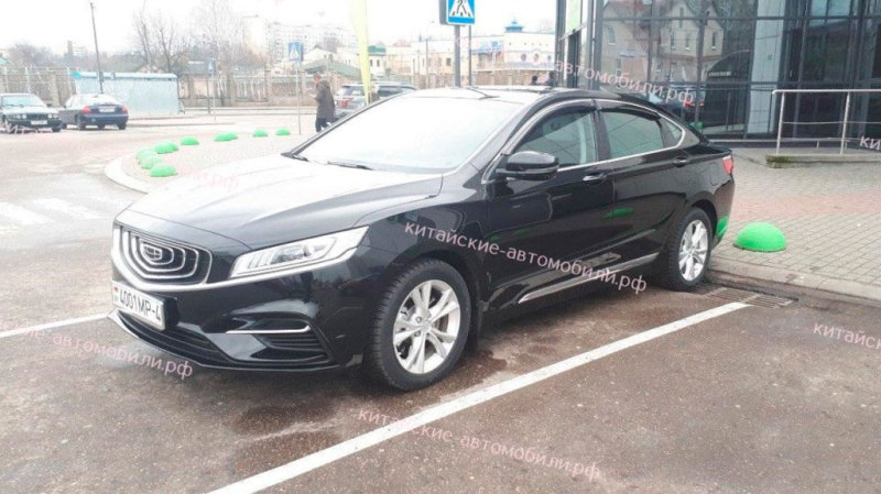 Geely GE заметили в Минске