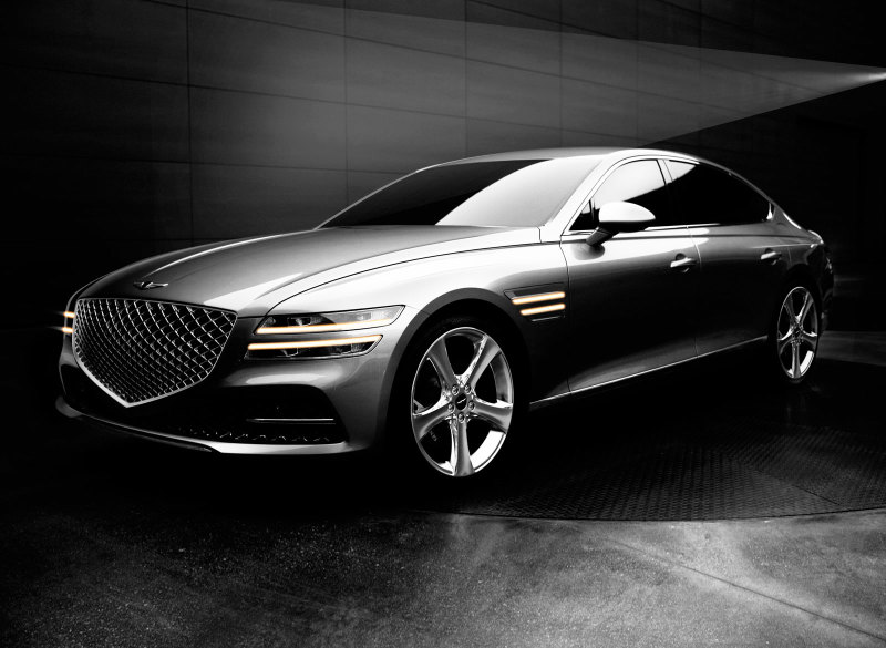 Новый Genesis G80 2020 показали на официальных изображениях