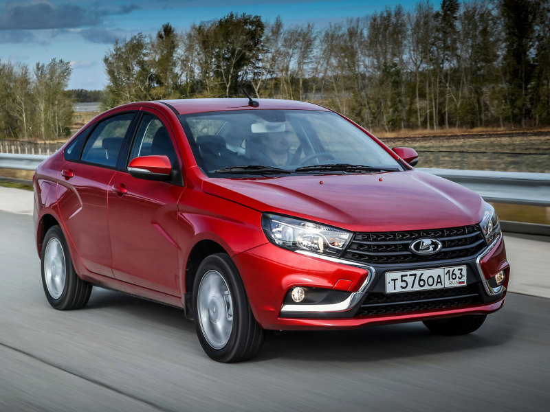 Lada Vesta получила новую отделку салона