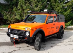 На базе Lada 4x4 сделали поисково-спасательный пикап за 850.000 руб.