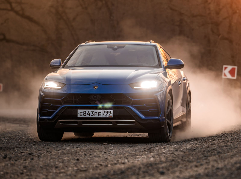 Lamborghini Urus испытали на дорогах Краснодарского края
