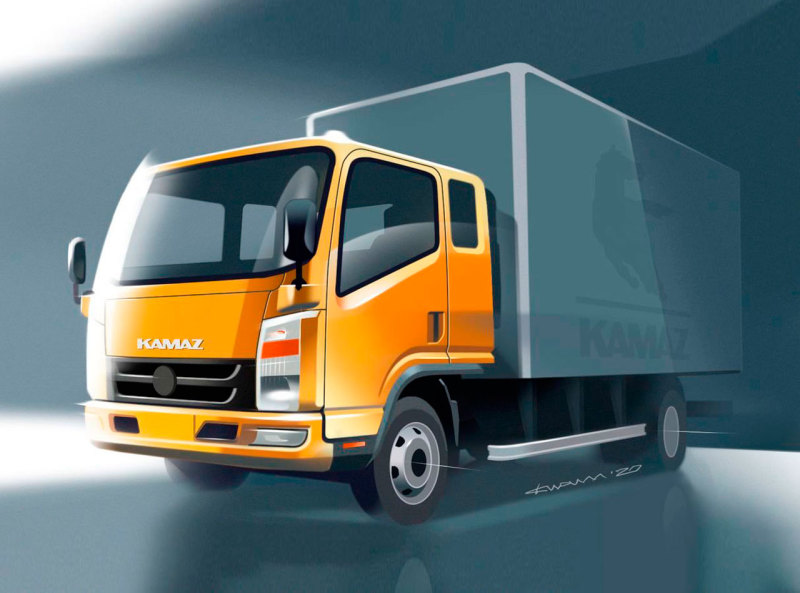 Новое семейство грузовиков "КамАЗ Компас" станет конкурентом "Газели"