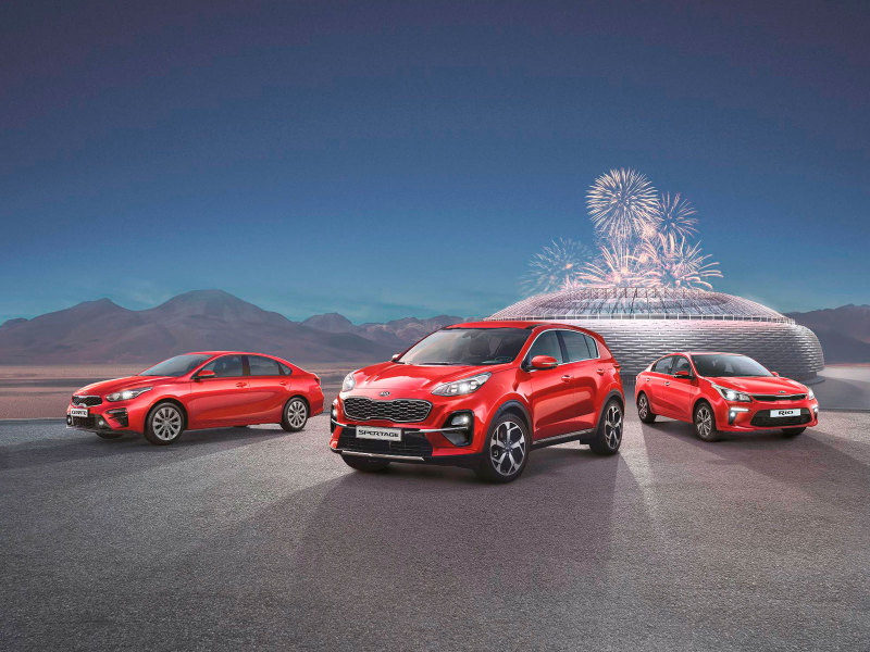 Автомобили KIA получили новую футбольную спецсерию в России