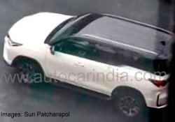 Рестайлинговый Toyota Fortuner 2021 показали без маскировки