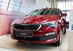 Новый Skoda Rapid российской сборки начал выходить на рынки СНГ