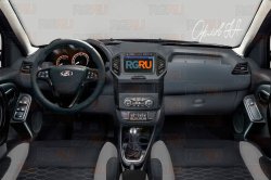 Для обновлённых Lada Largus FL показали переднюю панель
