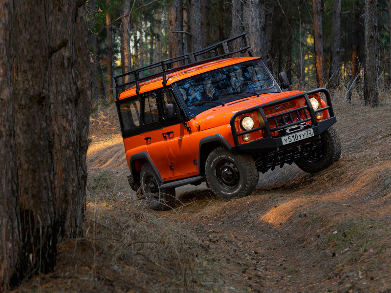 UAZ Hunter в экспедиционной версии