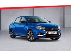 Дорогой седан Lada Vesta Sport получил новые цвета кузова