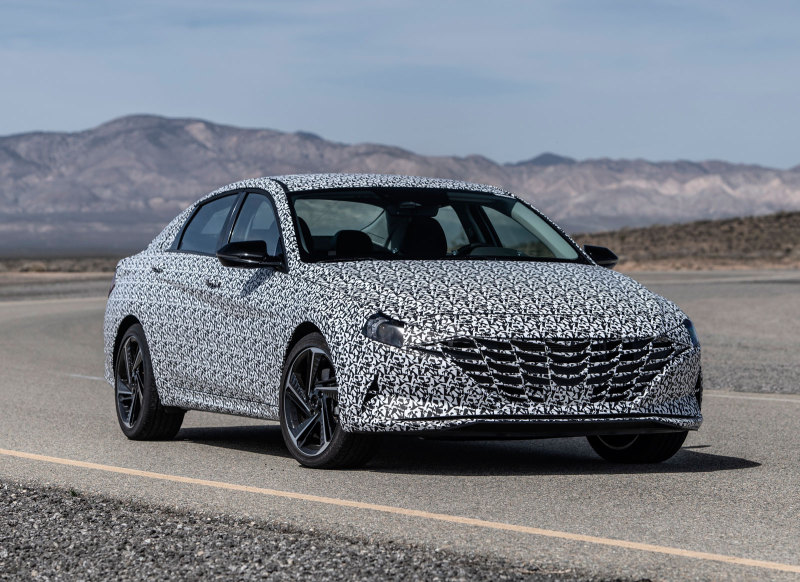 Новое поколение Hyundai Elantra впервые получит "заряженную версию" N Line