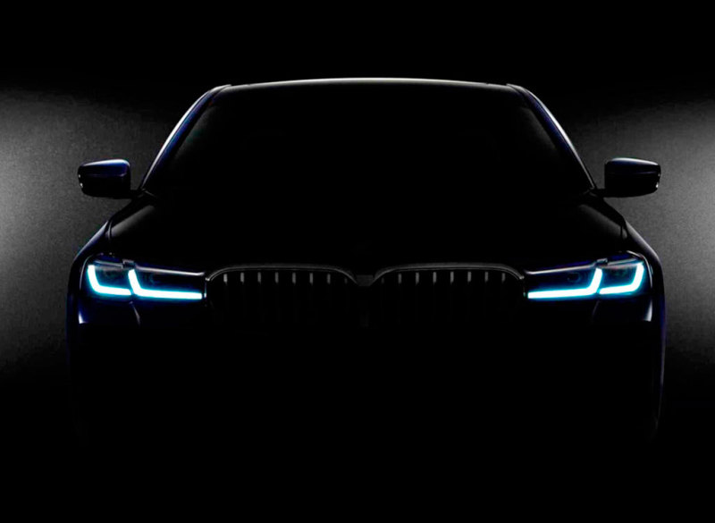 Обновлённый BMW 5-Series (G30) показали на первом официальном изображении