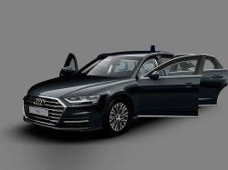 Бронированный Audi A8 L Security за 55 млн. руб. начали продавать в России