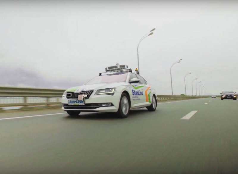 Питерский беспилотник допустили на дороги общего пользования