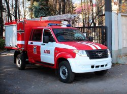 УАЗ "Профи" стал пожарным автомобилем