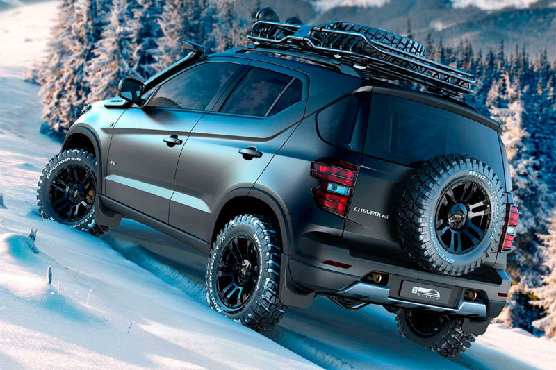 Пока непонятно, будет ли новая Lada Niva иметь общие черты с этим концептом