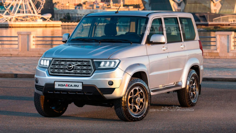 Ещё один вариант дизайна нового "Патриота"