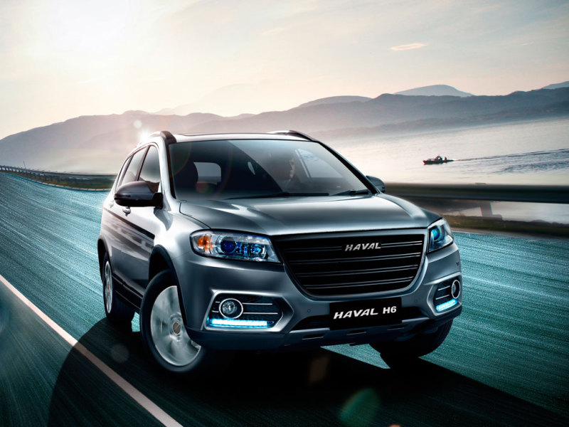 Такой Haval H6 первого поколения распродают сейчас российские дилеры