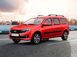 Обновлённый Lada Largus FL показали на новых изображениях