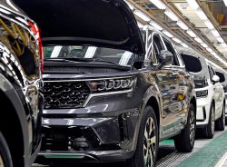Началось производство нового KIA Sorento в гибирдной версии