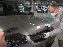 Обновлённый внедорожник Lada Niva показали на видео