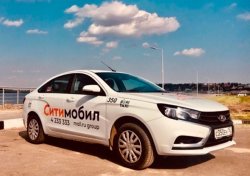 Lada Vesta CNG на газовом топливе стали выбирать для работы в такси