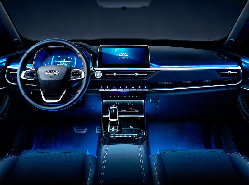 Для Chery Tiggo 7 Pro российской версии показали салон