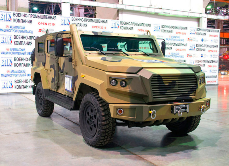 Новый бронеавтомобиль "Стрела" разработали в России