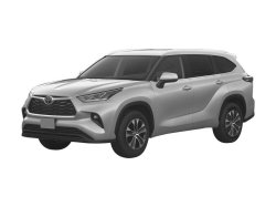 Новый Toyota Highlander запатентовали в России