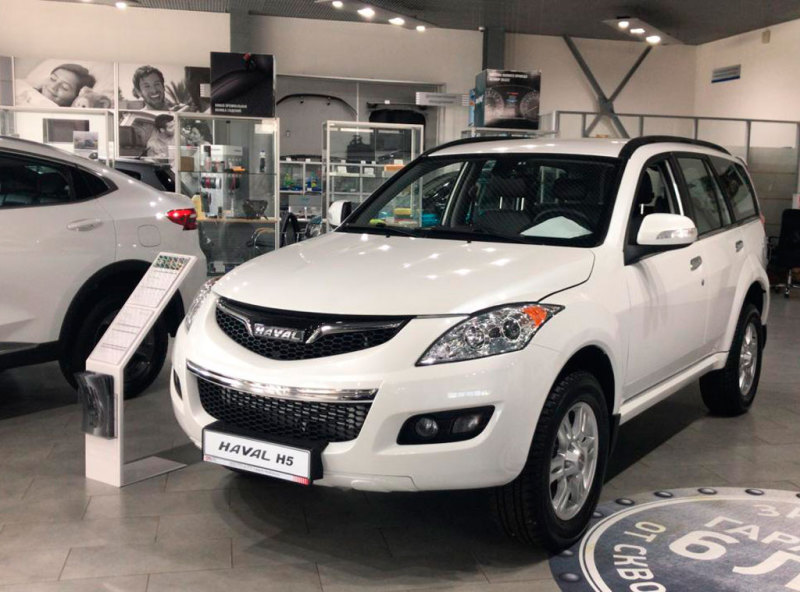 Haval H5 российской сборки добрался до питерских дилеров