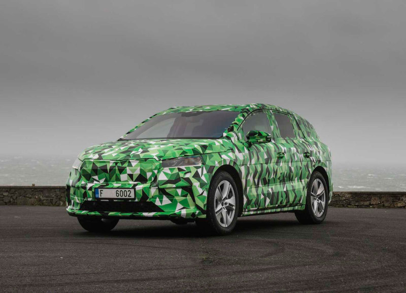 Электрокроссовер Skoda Enyaq iV готов к премьере