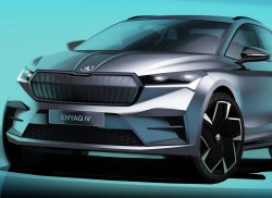 Об особенностях кроссовера Skoda Enyaq iV рассказали до премьеры