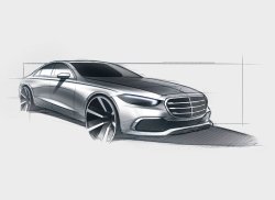 Новый Mercedes-Benz S-Class представят 2 сентября