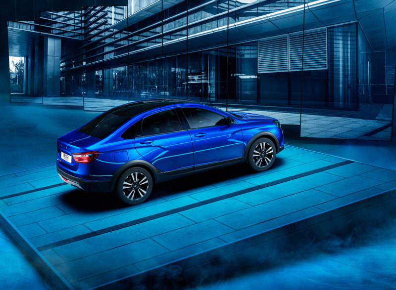Спецсерия Lada Vesta Cross Black скоро появится у дилеров