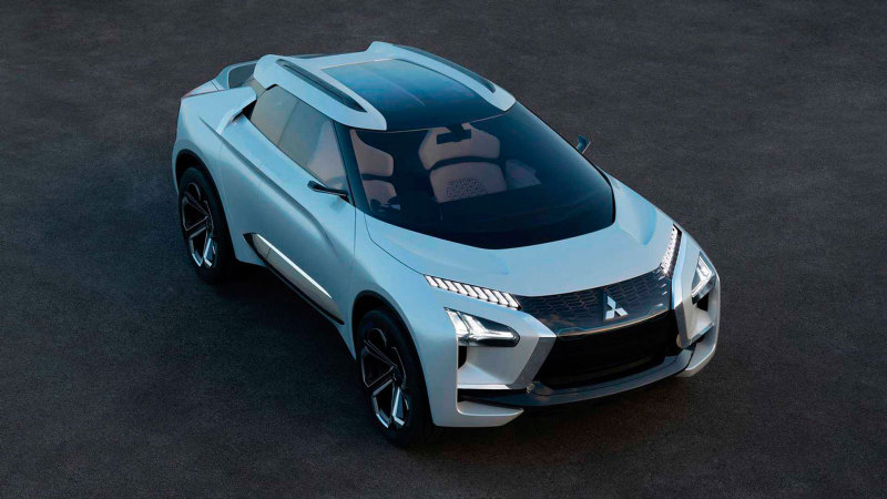 концепт-кар Mitsubishi e-EVOLUTION 2017 года