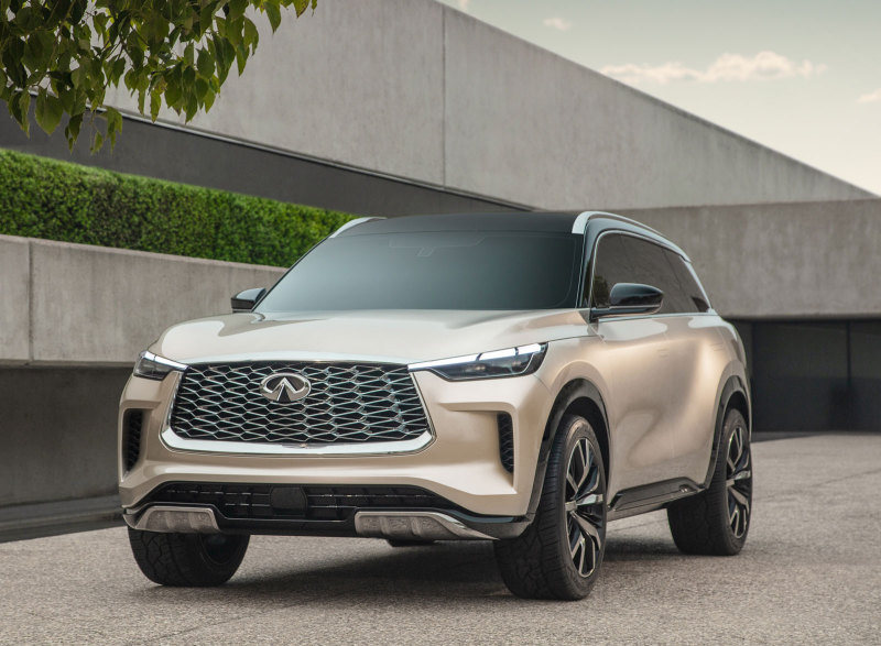 Концепт Infiniti QX60 Monograph предваряет новый серийный кроссовер QX60