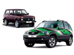 Для внедорожников Lada 4x4 и Niva изменили палитру цветов