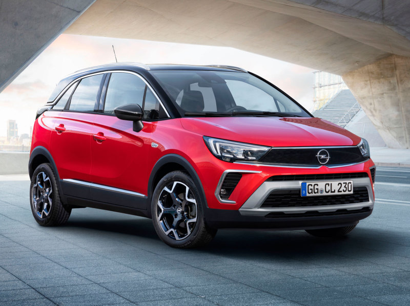 Обновлённый кроссовер Opel Crossland представлен официально