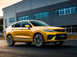 Первые кроссоверы Geely Tugella привезли в Россию