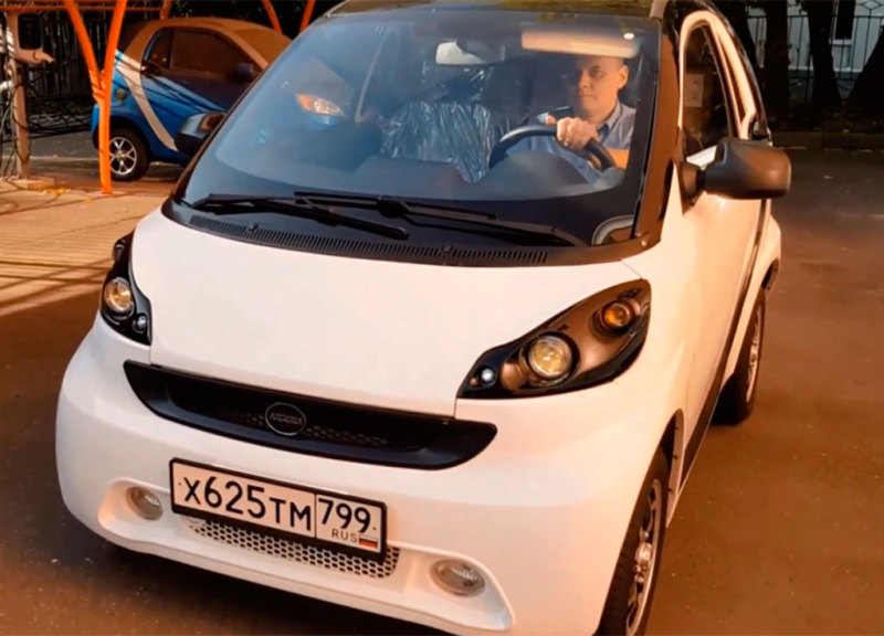 Показан российский электромобиль Ардерия ТС2 за 400 тыс. руб.